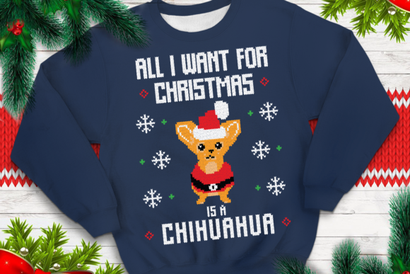 All I Want Christmas is a Chihuahua Design Review