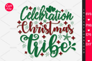 Celebration. Christmas Tribe: A Festive Embroidery Design