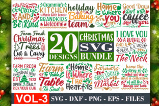 Christmas Bundle Vol-03: Graphics & Print Templates