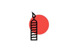 Christmas Candle Modern Icon Vector Graphics Review