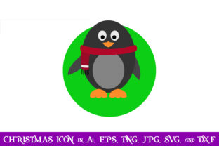 Penguin Christmas Icon: Graphics & Icons Review
