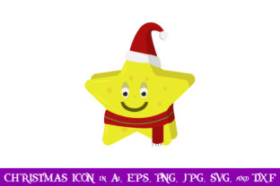 Star Santa Christmas Icon: A Festive Graphics Must-Have