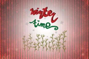 Winter Time Christmas Quotes: Graphics for Crafts Branding