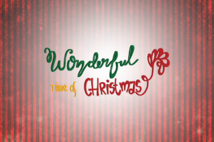Wonderful Time of Christmas Quotes: Graphics for Crafts